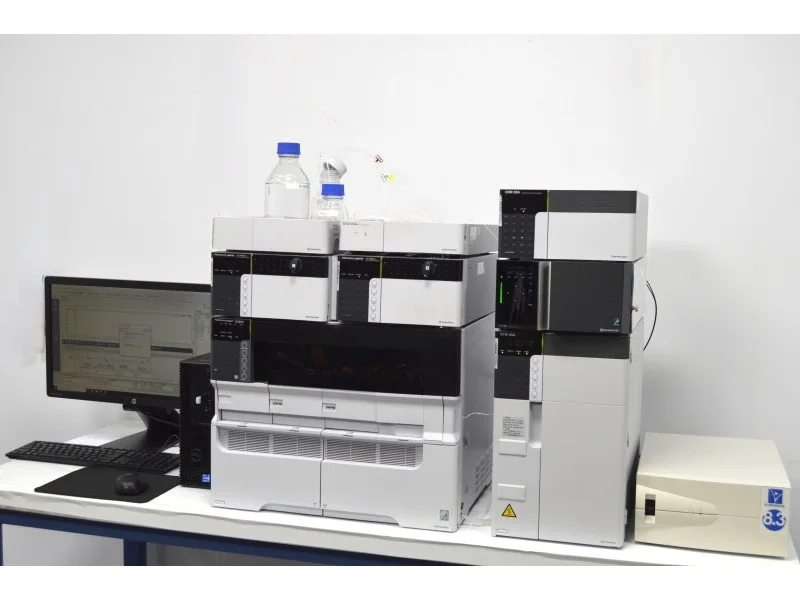 Shimadzu UHPLC System (Nexera Hybrid) with Dual LC‑20ADXR Pumps